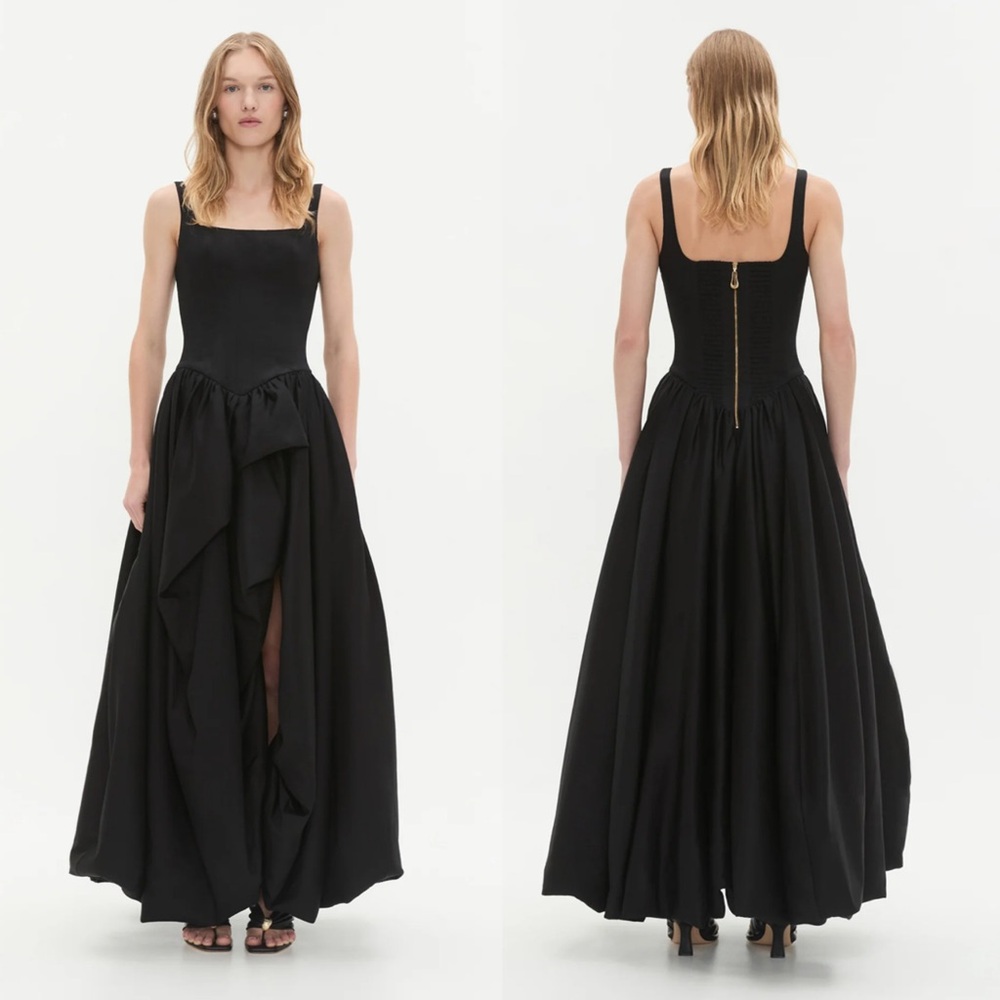 Aje Alani Gown Black maxi dress Size US 2 NEW! New with tags! - Picture 2 of 12